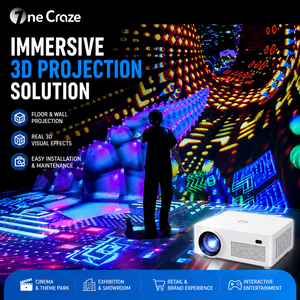 Projecteur laser OEM ODM, salle de projection immersive, système 3D, projection au sol et sur les murs pour le cinéma et les expositions commerciales - Product Image 1