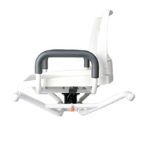 Chaise de douche et de bain AndCare AC358 pour personnes âgées, siège rotatif à 360 degrés, confortable, antidérapant, réglable, sécurité dans la salle de bain