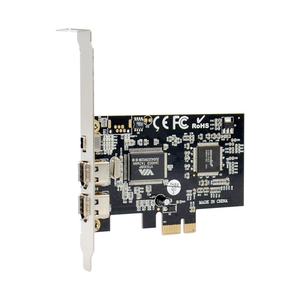 Carte de capture PCI Express X1 VT6308P IEEE1394A 2+1 <span class=keywords><strong>FireWire</strong></span>, <span class=keywords><strong>Ethernet</strong></span> LAN 10/100/1000 Mbps - Product Image 2