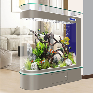 Kogelvormig Vloerstaand Goudvisaquarium (Middelgroot Tot Groot Formaat) Met Scheidingsfunctie - Product Image 4