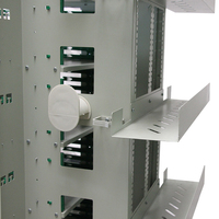 96 144 çekirdek açık Fiber optik çapraz bağlantı dolabı alüminyum SC LC PLC ODF Fiber optik su geçirmez çerçeve