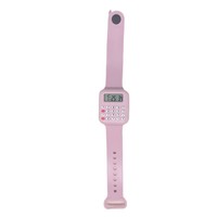Montre électronique numérique en silicone pour enfants, avec affichage LED et calculatrice intégrée, modèle 2026, vente en gros d'usine, pour garçons et filles