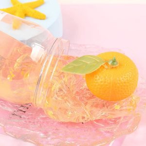 CHENXI Vente Directe Slime Non Toxique 150ml, avec Breloques Mangue Pomme, Pâte DIY Extra et Slime Gelée Parfum Fraise - Product Image 5