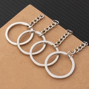 Grosir 32mm Lobster Clasps Perak, Gantungan Kunci Logam, Bagian Gantungan Kunci Terpisah dengan Rantai, Ring Penghubung, Aksesoris DIY, Gantungan Kunci, Grosir - Product Image 4