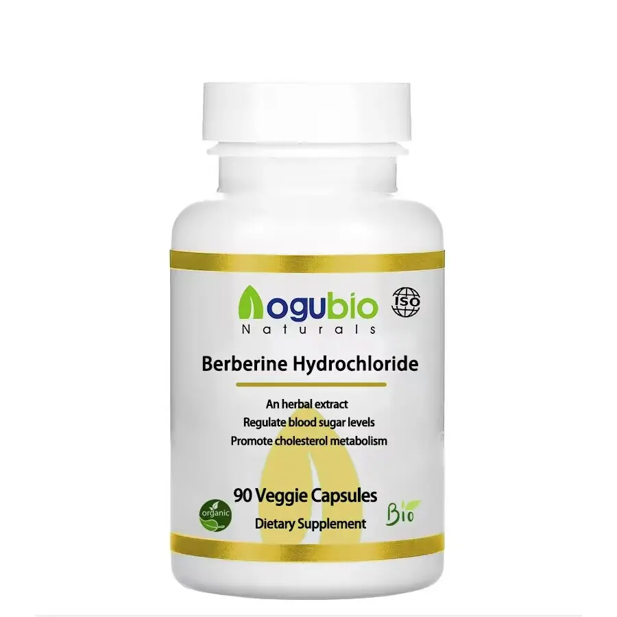 Supplements Berberine Hcl 97% 500mg/60caps/bottle Berberine Capsule