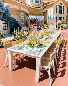 เก้าอี้เด็กทำมือจากหวายสไตล์โมเดิร์น น้ำหนักเบา ทนทาน ปลอดภัย ใช้ได้ทั้งภายนอกและภายในบ้าน เหมาะสำหรับเด็กวัยหัดเดิน ตกแต่งงานปาร์ตี้ - Product Image 3