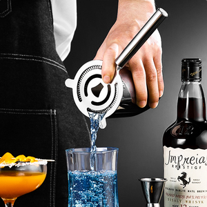 Colador Hawthorne Calabrese de Acero Inoxidable 304 de Color Personalizado, Herramientas de Bar, Mezclador de Cócteles Martini, Resorte de Alta Densidad - Product Image 4