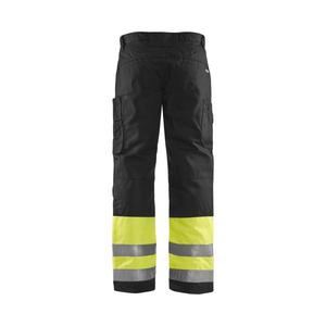 BLAKLADER - 186218113399D96 Pantalon d'hiver haute visibilité Jaune/Noir-EAN 7330509369821 HI-VIS WORKWEAR - Product Image 2