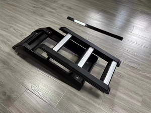 Échelle latérale de voiture pliable <span class=keywords><strong>en</strong></span> <span class=keywords><strong>aluminium</strong></span> avec serrure pour Chery Jetour Traveler T2 2024 Kits de mise à niveau Échelles latérales d'escalade <span class=keywords><strong>Garde</strong></span>-<span class=keywords><strong>corps</strong></span> - Product Image 3