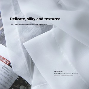 <span class=keywords><strong>Tende</strong></span> in Tulle Bianco su Misura in Stile Moderno <span class=keywords><strong>per</strong></span> Soggiorno Camera da Letto <span class=keywords><strong>Cucina</strong></span> <span class=keywords><strong>per</strong></span> Arredamento Mantovane - Product Image 4