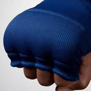 New Arrival MMA Gloves Gel Padded Mitts Custom Logo Half Finger Lace-Up Closure Hook-and-Loop Wrist for Unisex Gym Fitness - Product Image 2