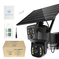 Caméra solaire PTZ extérieure BOYI T90/T90Plus de haute qualité avec WiFi 4G, 4MP, couleur intégrale, batterie au lithium et panneau solaire, étanche