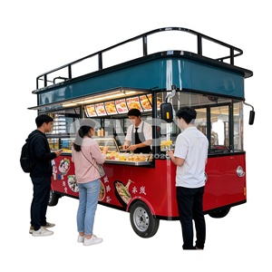 Camion de restauration mobile en acier inoxydable entièrement équipé d'une <span class=keywords><strong>friteuse</strong></span> et d'un grill pour hot-dogs, hamburgers et kebabs. - Product Image 6