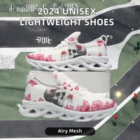 Nouvelle Collection 2025 Printemps-Été-Automne-Hiver – Baskets de Course Unisexe Respirantes en Maille Grande Taille, Légères et Fines