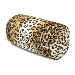 A172 ODM Removable Cover Animal Printed Tube Roll Cylindrical <strong>Pillow</strong> Microbead Filled <strong>Bean</strong> <strong>Bag</strong> Leopard 3D Animal Tube <strong>Pillow</strong> - Product Image 1