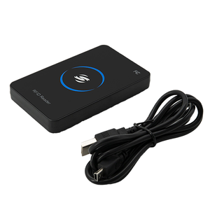 USB <span class=keywords><strong>125Khz</strong></span> RFID Lector de llavero de proximidad Plug and Play TK4100 T5577 EM4305 No se necesita controlador para lectores de tarjetas de control de acceso - Product Image 1
