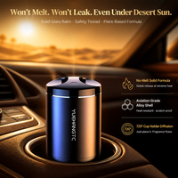 Désodorisant solide pour voiture résistant aux hautes températures, gel parfumé longue durée au charbon actif, CE, OEM, vente en gros