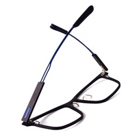 Monture de lunettes optiques de luxe en fibre de carbone, monture rectangulaire pour lunettes, montures optiques, lunettes pour hommes, lunettes