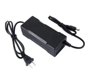 YZPOWER 54.6V 4A Power Adapter for Electric Bike Electric Scooter 48V  Lithium Battery Charger 5.5mm 2.1mm Connector