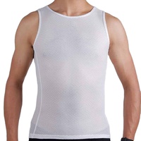 Débardeur de cyclisme pour hommes, couche de Base d'été, gilet de vélo de route respirant, sous-vêtements en maille, sous-vêtements de cyclisme, vente en gros