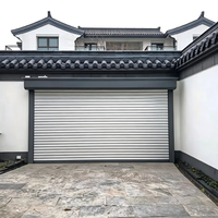Pintu Gulung Otomatis Aluminium Alloy untuk Garasi, Ukuran Kustom, Gerbang Gulung untuk Gudang/Toko
