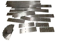 Bandes et tôles métalliques en acier inoxydable sur mesure, bandes perforées, pliage, soudage et accessoires de fixation