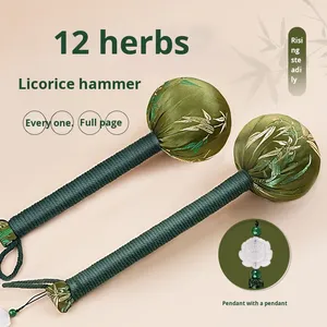 Martillo de masaje de moxibustión de Artemisia salvaje para la salud, palo de golpeteo para hombros, golpeteo de los ocho meridianos, golpeteo cervical, Henan Nanyang - Product Image 3