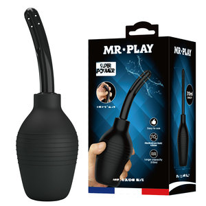 Jeringa Rectal Grande Corriente Anal Silicona Ducha Enema Colon Limpieza Guy Limpiador Anal - Product Image 2