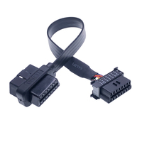 Lector de Códigos OBD AOTAI, Cable de Extensión Divisor de 16 Pines OBD2 Macho a Hembra, Herramientas de Escaneo GPS 12V/24V