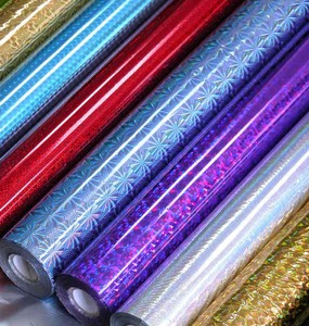 <span class=keywords><strong>Film</strong></span> métallisé PVC PET BOPP écologique, imperméable, certifié REACH pour les décorations de fêtes - Product Image 3