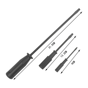 Tournevis à tête plate, tige longue de 500 mm, pour machine à coudre et réparation d'ordinateur, outil de bricolage - Product Image 4