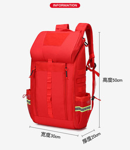 Bolsa de Kit de Supervivencia de Emergencia Personalizada para Exteriores, Bolsa de <span class=keywords><strong>Primeros</strong></span> <span class=keywords><strong>Auxilios</strong></span> para el Hogar, Bolsas de Regalo Deportivas Oxford, Bolsa de Herramientas con Cierre para Camping, Mochila Médica - Product Image 2