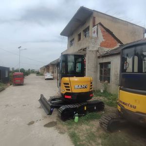 รถขุดตีนตะขาบ SANY 35U 3.5 ตัน มือสอง ได้รับการรับรองมาตรฐาน CE พร้อมบุ้งกี๋ เครื่องยนต์ ปั๊ม และลูกปืน รุ่นปี 2021 สำหรับขาย - Product Image 5