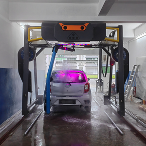Professional Electric Commercial Car Wash <b>Machine</b> with Stainless Steel Touchless High-Pressure Spray and <b>Foam</b> Cleaning System - Product Image 2