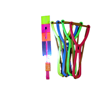 Wholesale Hot Sale Skywin Child Luminous LED Light Flying Rocket Catapult High Quality Plastic <b>Small</b> Flying Arrow Playing <b>Games</b> - Product Image 1