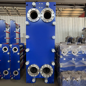 เครื่องแลกเปลี่ยนความร้อนแบบแผ่นช่องกว้างสแตนเลสสำหรับสารตกค้างน้ำมันที่มีความหนาแน่นสูงและสารละลายที่มีความหนืดในอุตสาหกรรมปิโตรเคมี ช่วยประหยัดพลังงานในการให้ความร้อน - Product Image 1