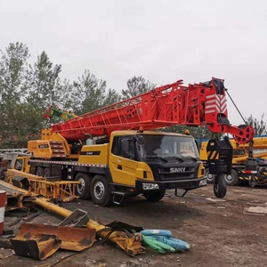 Grue mobile SANY STC500E d'occasion à 99 %, 50 tonnes, origine Chine, hauteur de levage 60 m, 0-2000 heures, composants Weichai fiables, faible coût - Product Image 2