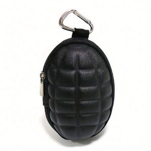 Étui de clé de voiture portable et étanche, anti-rayures, anti-chute, en forme de grenade, sac à fermeture éclair EVA, porte-clés pour hommes et femmes - Product Image 1
