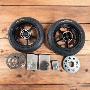 Llantas Kenda de 12 Pulgadas Negras con Recubrimiento de Goma Fundida en Caliente, Compatibles con Tuttio/Yozma/Razor/EM5, 110/70-12 y 90/90-12 120/70-12, Carcasa de Repuesto - Product Image 2