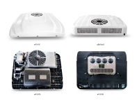 Système de climatisation automobile 1800W 12V/24V avec compresseur scroll, compatible stationnement, neuf avec garantie 1 an pour rénovation/amélioration