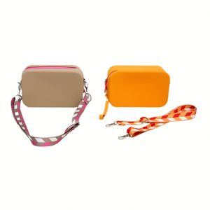 Bolsa Organizadora de Cosméticos de Silicona a la Moda 2026, Bolso Bandolera con Cierre para Mujer, Impermeable, para Brochas de Maquillaje y Monedas - Product Image 4