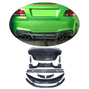 Bộ body kit sợi carbon phong cách RZ dành cho BMW 1M E82 12-15, bao gồm: cản trước 1M E82, ốp hông, khuếch tán sau và ốp gầm. - Product Image 5