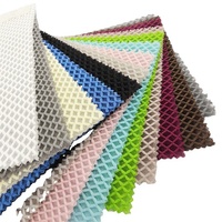 Tissu en maille sandwich 3D fin et durable, séchage rapide, imprimé, tricoté à mémoire de forme, léger, pour sellerie automobile, garçons et filles