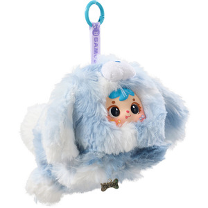 Drei niedliche Cartoon Plüsch Haar Welpen kreative Blind Box Spielzeug für Kinder Geburtstag inspiriert von gefrorenen Charakteren - Product Image 5