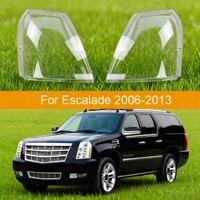 Coque de phare transparente en verre pour Cadillac Escalade 2006 2007 2008 2009 2010 2011 2012 2013