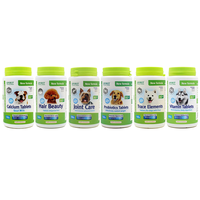 Comprimés multivitaminés premium pour animaux de compagnie, riches en calcium et en protéines, pour la vitalité quotidienne et le soutien immunitaire des chiens, marque privée OEM, toutes races