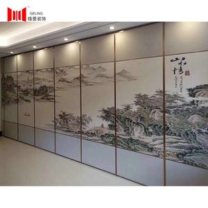 Pared Divisoria de Aluminio para <span class=keywords><strong>Hotel</strong></span>, Pared Móvil para Salón Multiusos, Pared Divisoria Móvil Insonorizada Personalizada - Product Image 2