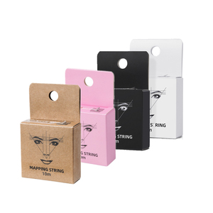 Hilo Pre-Entintado para Mapeo de Cejas de 10m, Cuerda Marrón y Blanca para Regla de Cejas, Suministros para Artistas de Microblading y PMU - Product Image 1