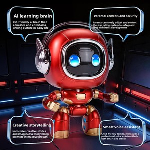 <span class=keywords><strong>Robot</strong></span> IA de conversation, <span class=keywords><strong>Robot</strong></span> éducatif IA, Compagnon intelligent pour enfants, <span class=keywords><strong>Robot</strong></span> d'apprentissage STEM, Dialogue vocal, Tutorat à domicile, Bot d'apprentissage cloud Wi-Fi - Product Image 5