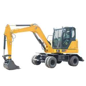 Excavadora hidráulica sobre orugas 906FW, precio de fábrica de alta calidad, gran oferta, excavadora pequeña, maquinaria de construcción compacta - Product Image 1